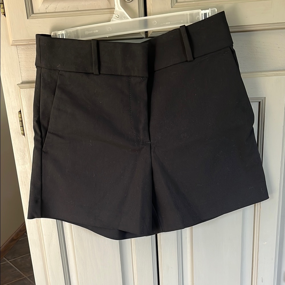 LOFT Black High Waist Shorts
